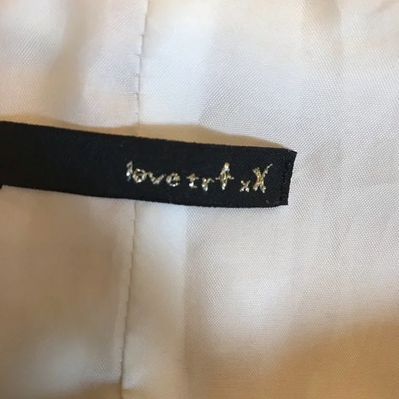 Zara Cream Wool Pea Coat size XS - Picture 6 of 14